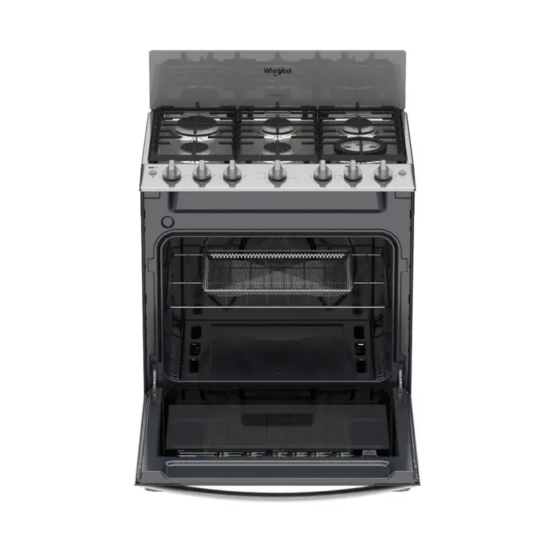 ESTUFA A GAS WHIRLPOOL DE 30" CON HORNO XPERT AIR FRY LWFR5050